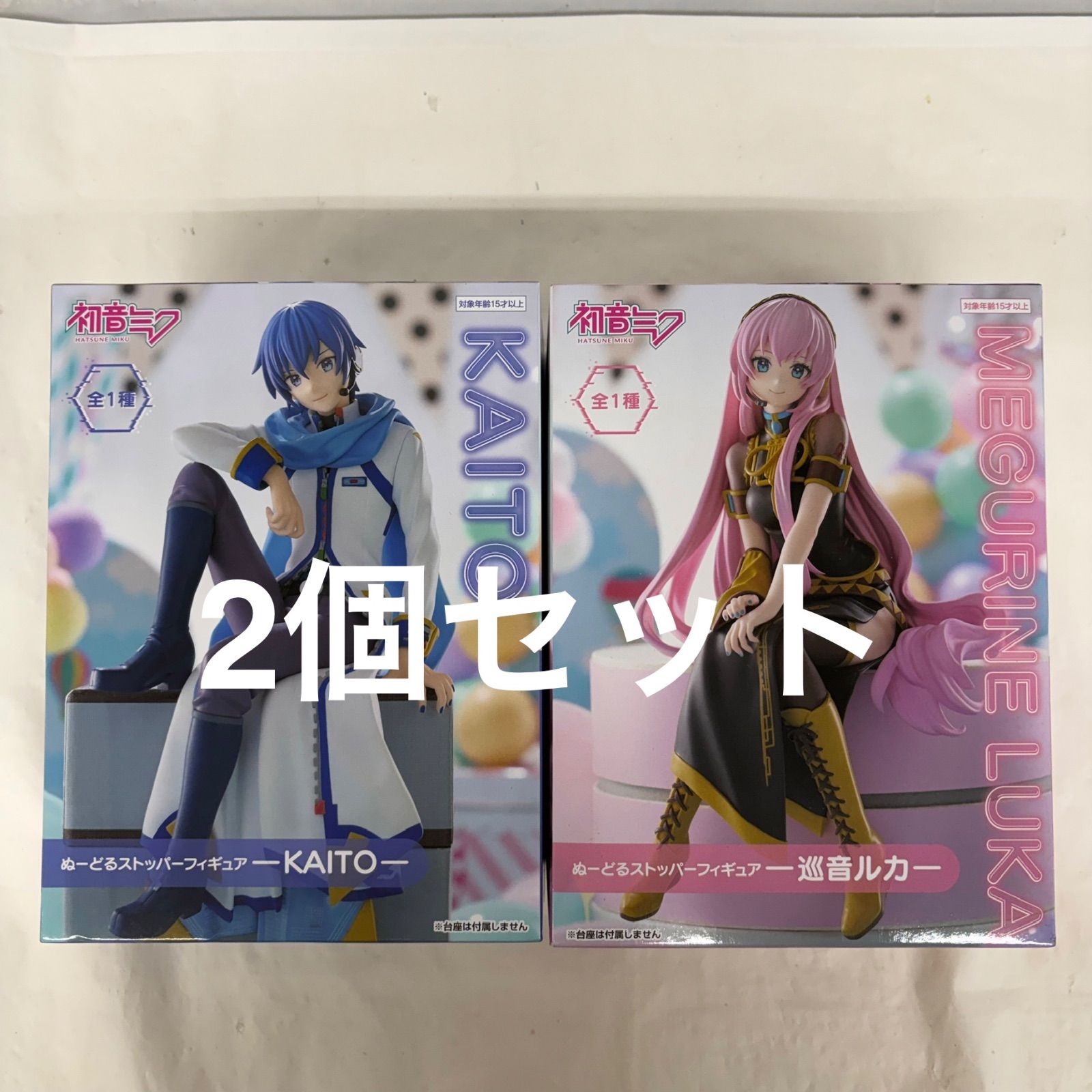 未開封 初音ミク ぬーどるストッパーフィギュア 2個セット LFQ584 f107