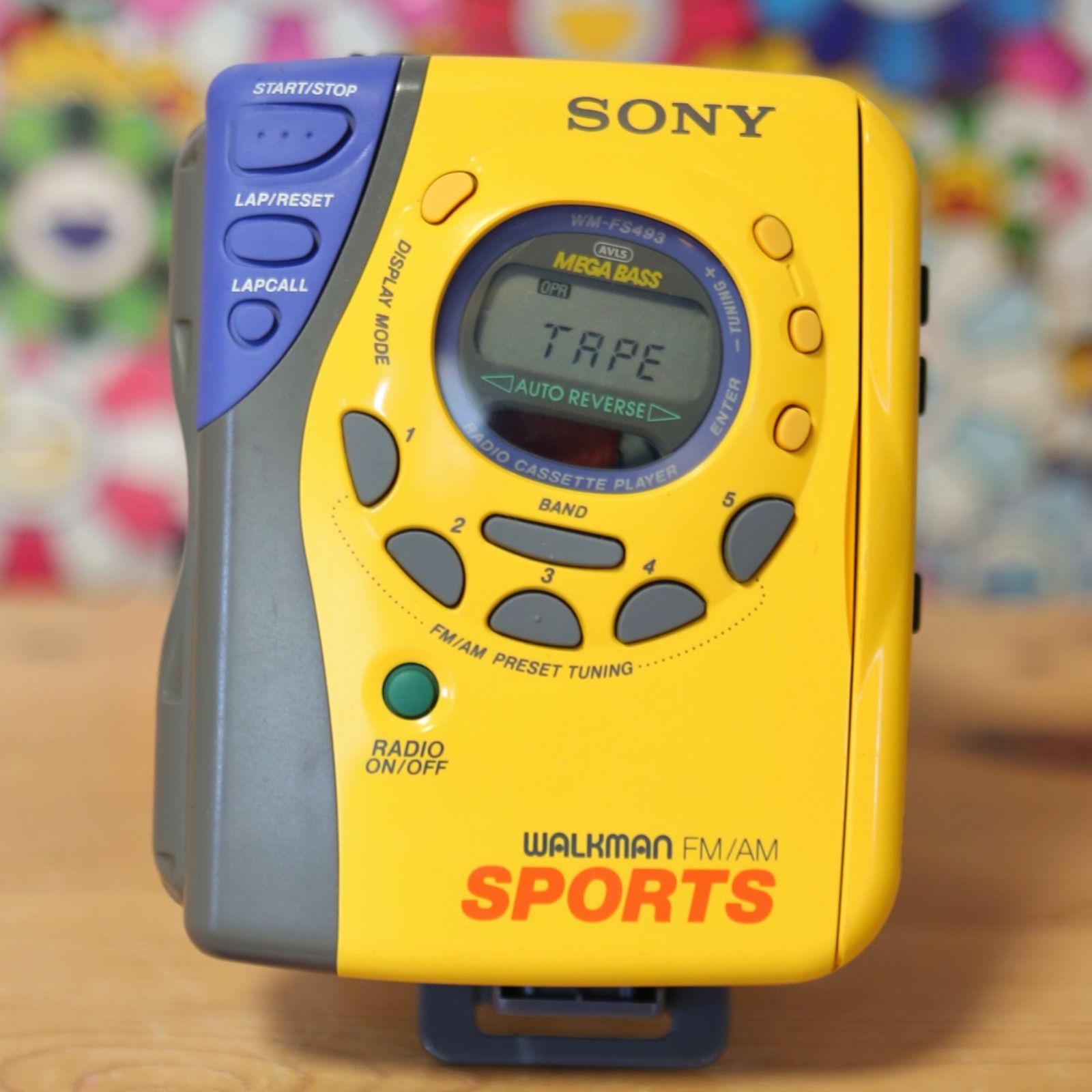 SONY SPORTS WALKMAN WM-FS493 MEGABASS搭載 防滴仕様 ウォークマン