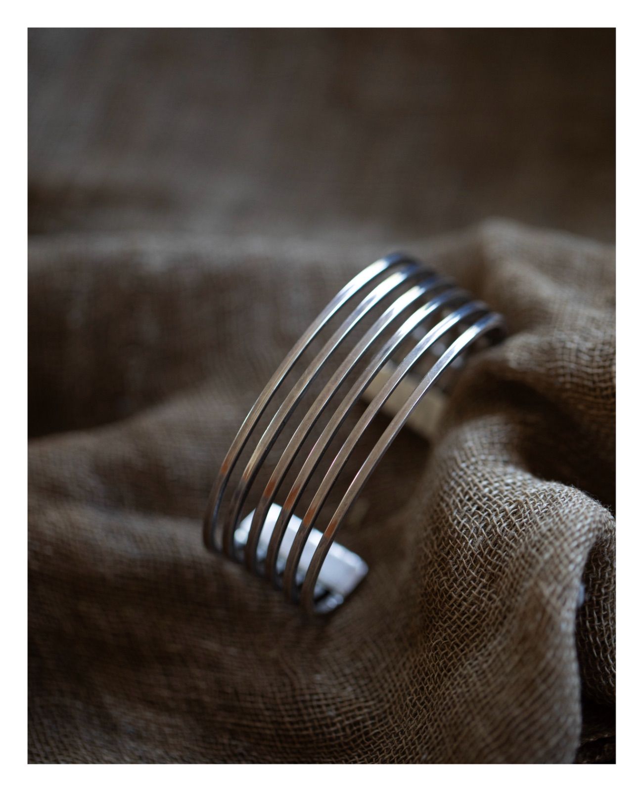 メキシコ タスコ Taxco 925 シルバー 5連 ワイヤー バングル