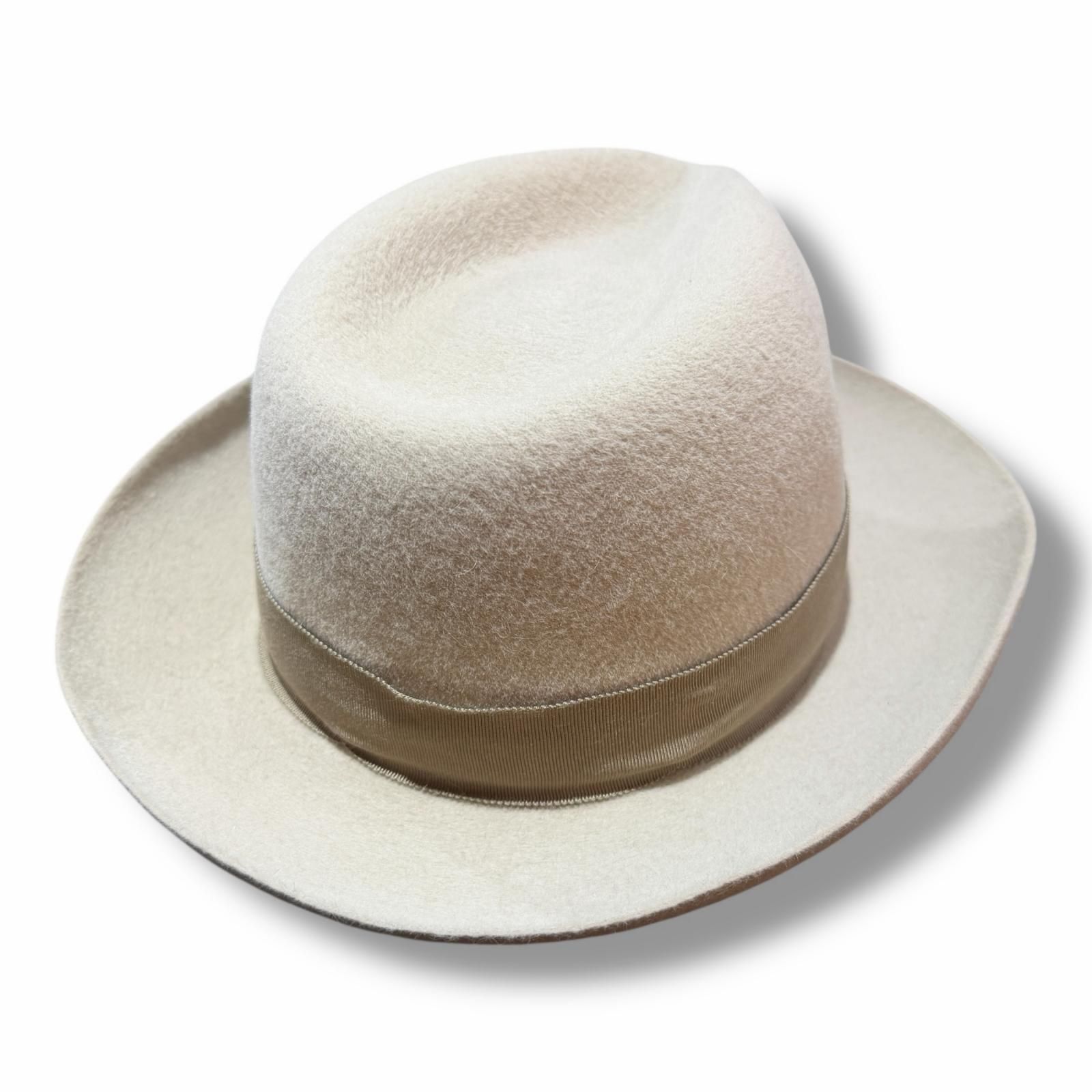 WACKO MARIA × 東京HAT ROCKERS WOOL HAT ウール ハット 帽子 ワコマリア トウキョウハットロッカーズ オフホワイト XL 3983 M