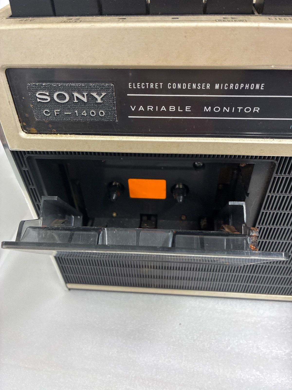 SONY CF-1400 ラジカセ ジャンク品 - メルカリ