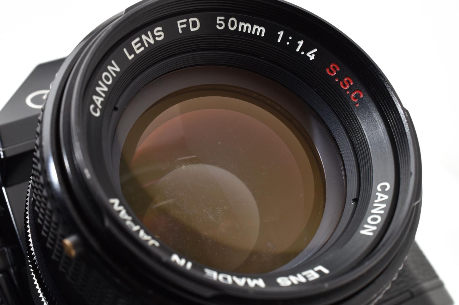 4713 キヤノン Canon A-1 + FD 50mm f/1.4 S.S.C. 一眼レフ フィルム