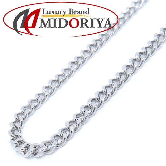 喜平ネックレス Pt 850プラチナ 2面 シングル 50.5 cm 30.7 g メンズ 76373 FJ