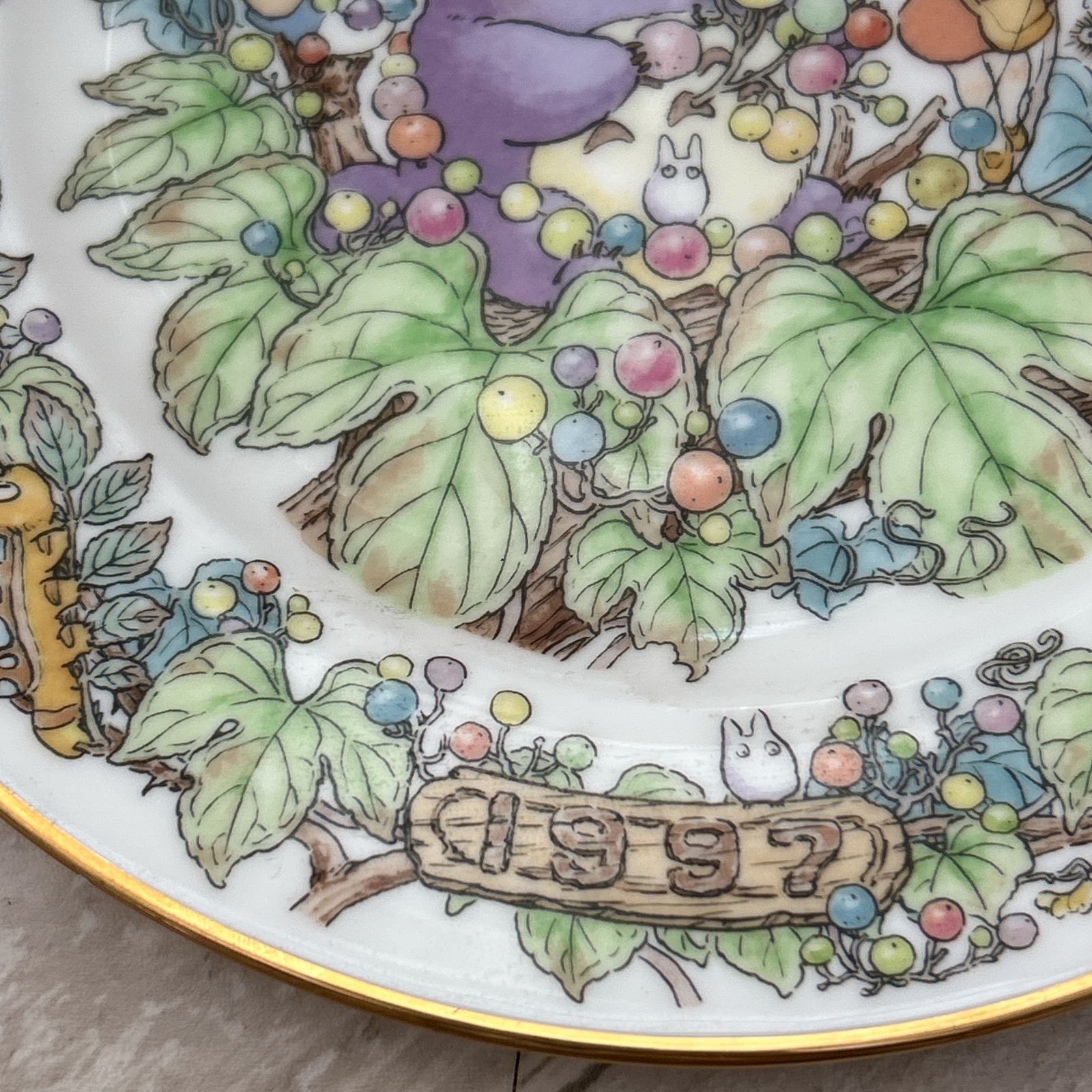 ノリタケ となりのトトロ 1997年 イヤープレート Noritake スタジオ