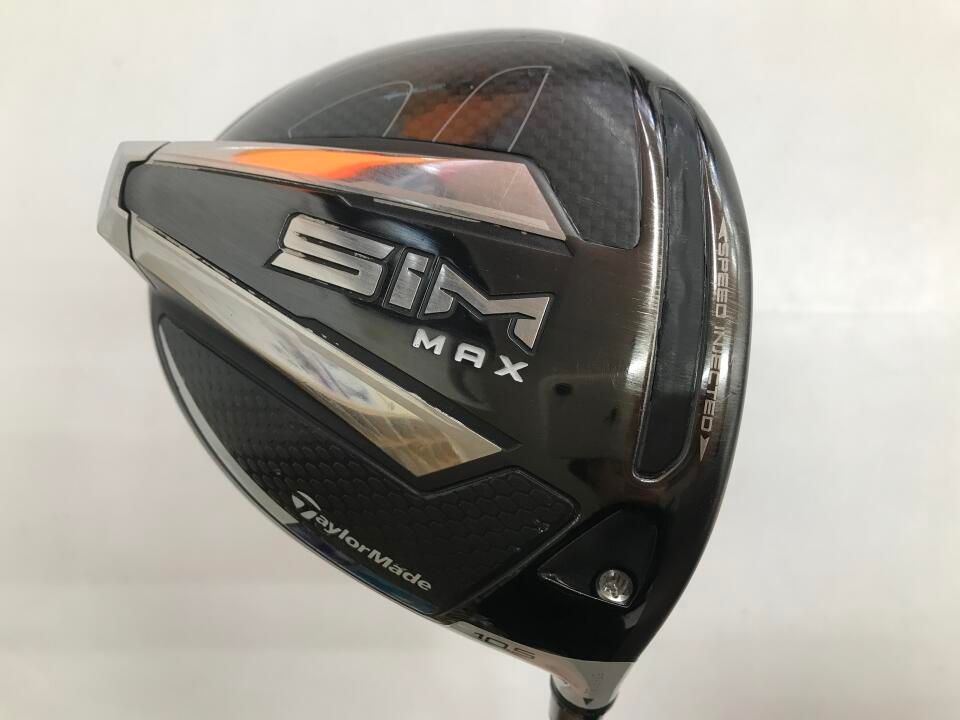 テーラーメイド SIM MAX 10.5度 TENSEI BLUE TM 50 Rフレックス ドライバー 最短