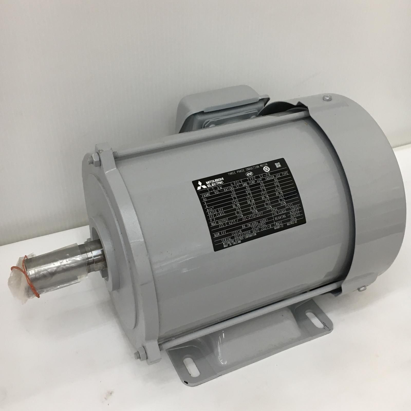  ミツビシ 4 P-1.5 kw 200 V 三相モーター2馬力 SF-PR その他 電動工具 エア工具