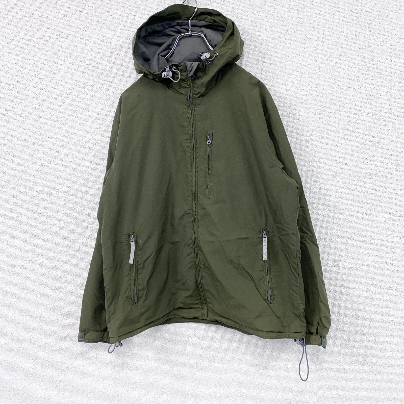 古着 used HELLY HANSEN ハリーハンセン ナイロンジャケット カーキ M