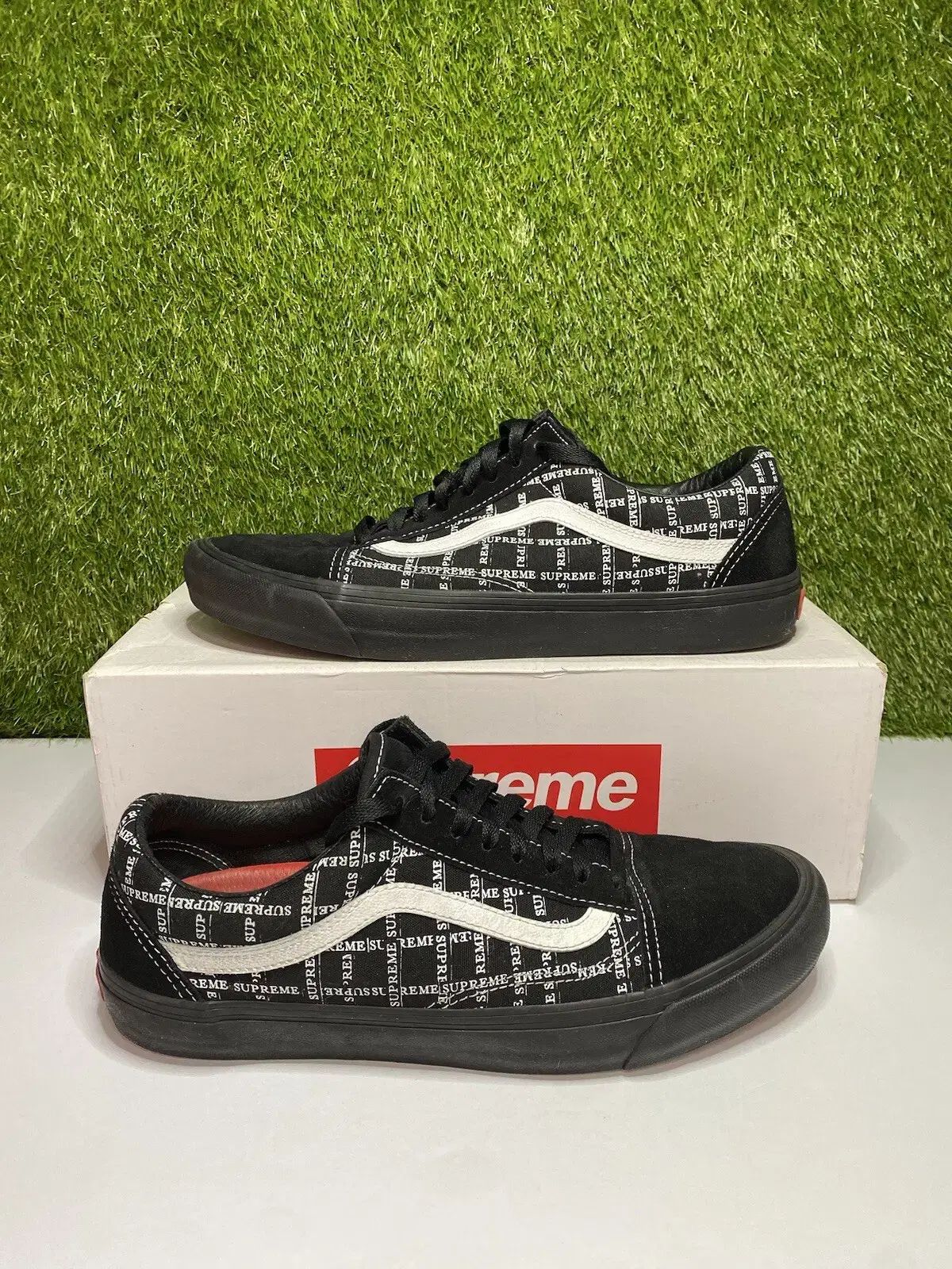 20FW VANS ヴァンズ x Supreme シュプリーム オールドスクール プロ