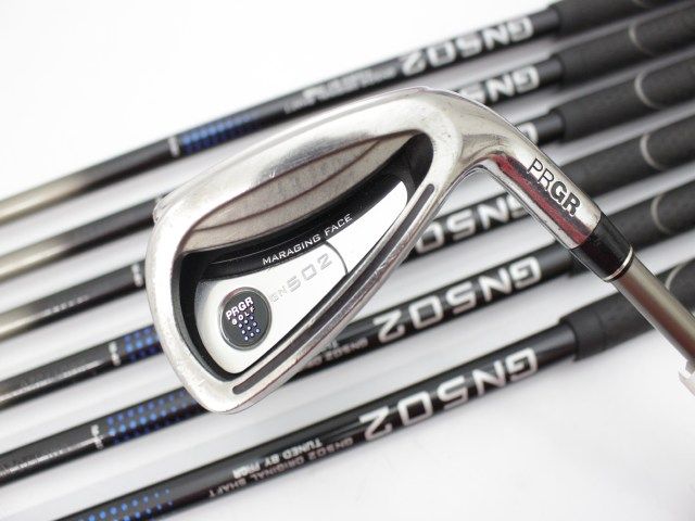 中古】[Cランク] アイアンセット プロギア GN502/オリジナルカーボン 7
