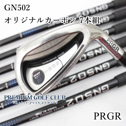 中古】[Cランク] アイアンセット プロギア GN502/オリジナルカーボン 7
