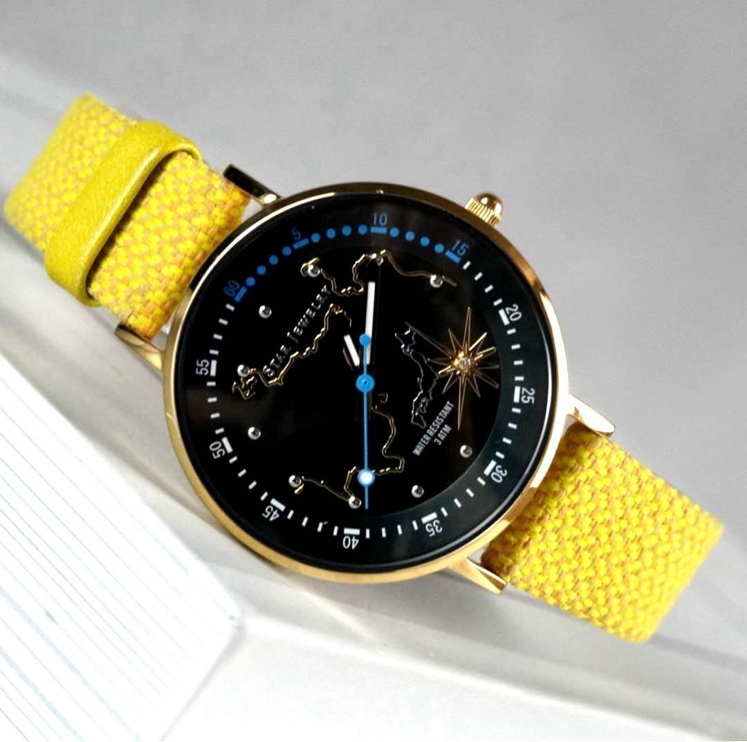 美品 STAR JEWELRY 腕時計 2020 THE EARTH 地球 完売 STAR JEWELRY スタージュエリー earth wacth 2020 limited model 限定