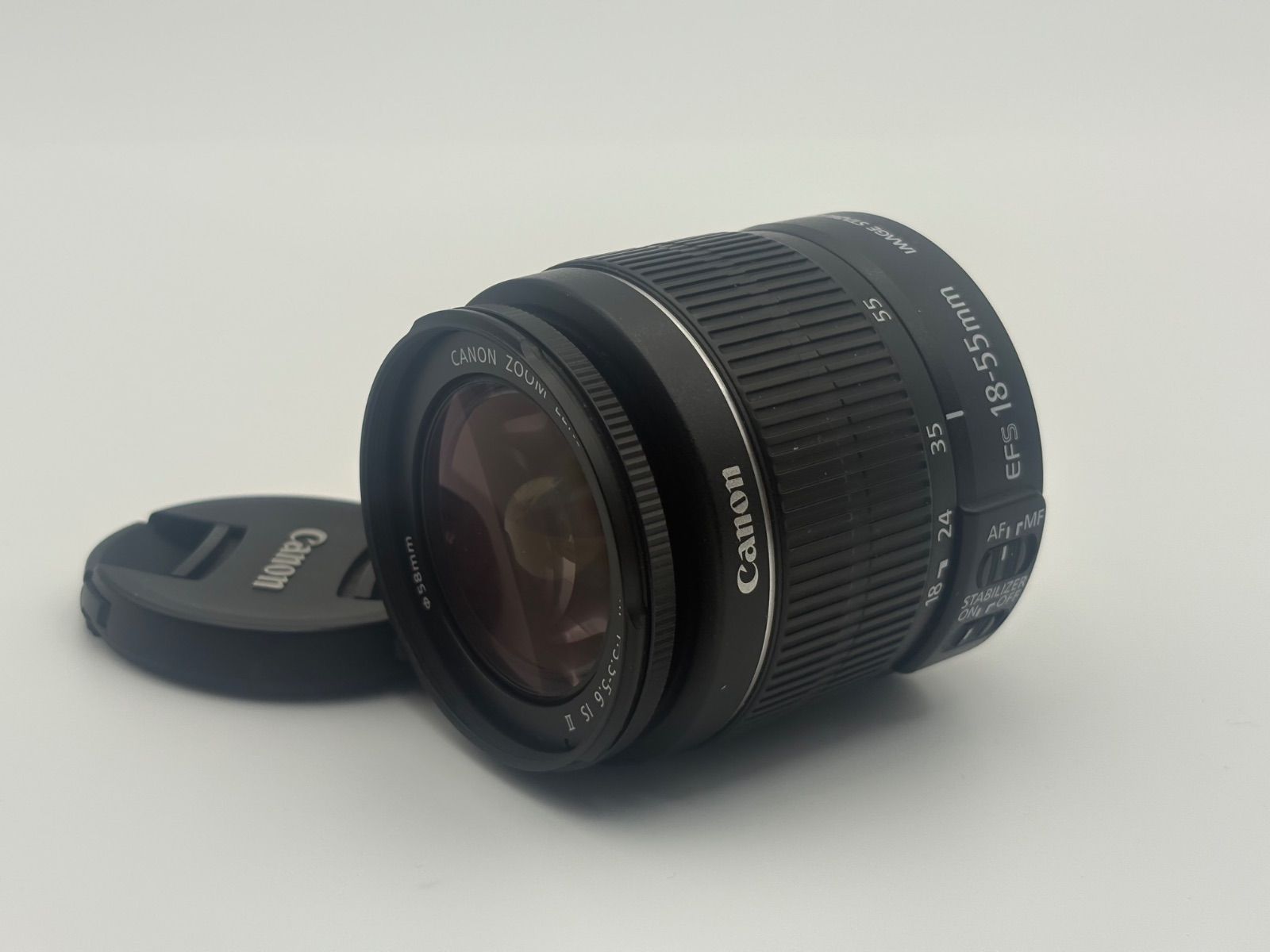 Canon 標準ズームレンズ EF S 18 55 mm F 3 5 6