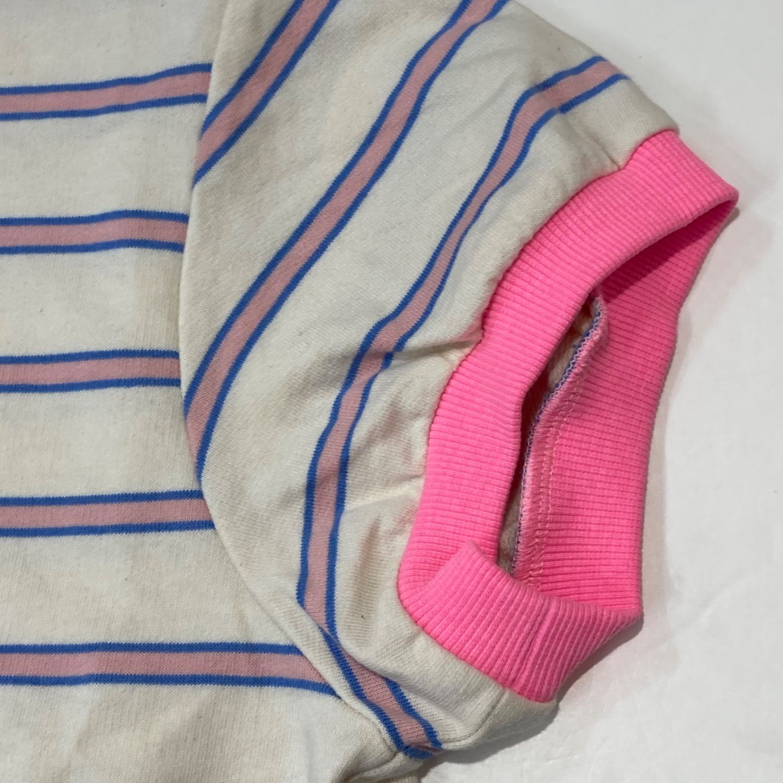 LINKABLE リンカブル ネオンボーダートップス 25SS-CS001 半袖