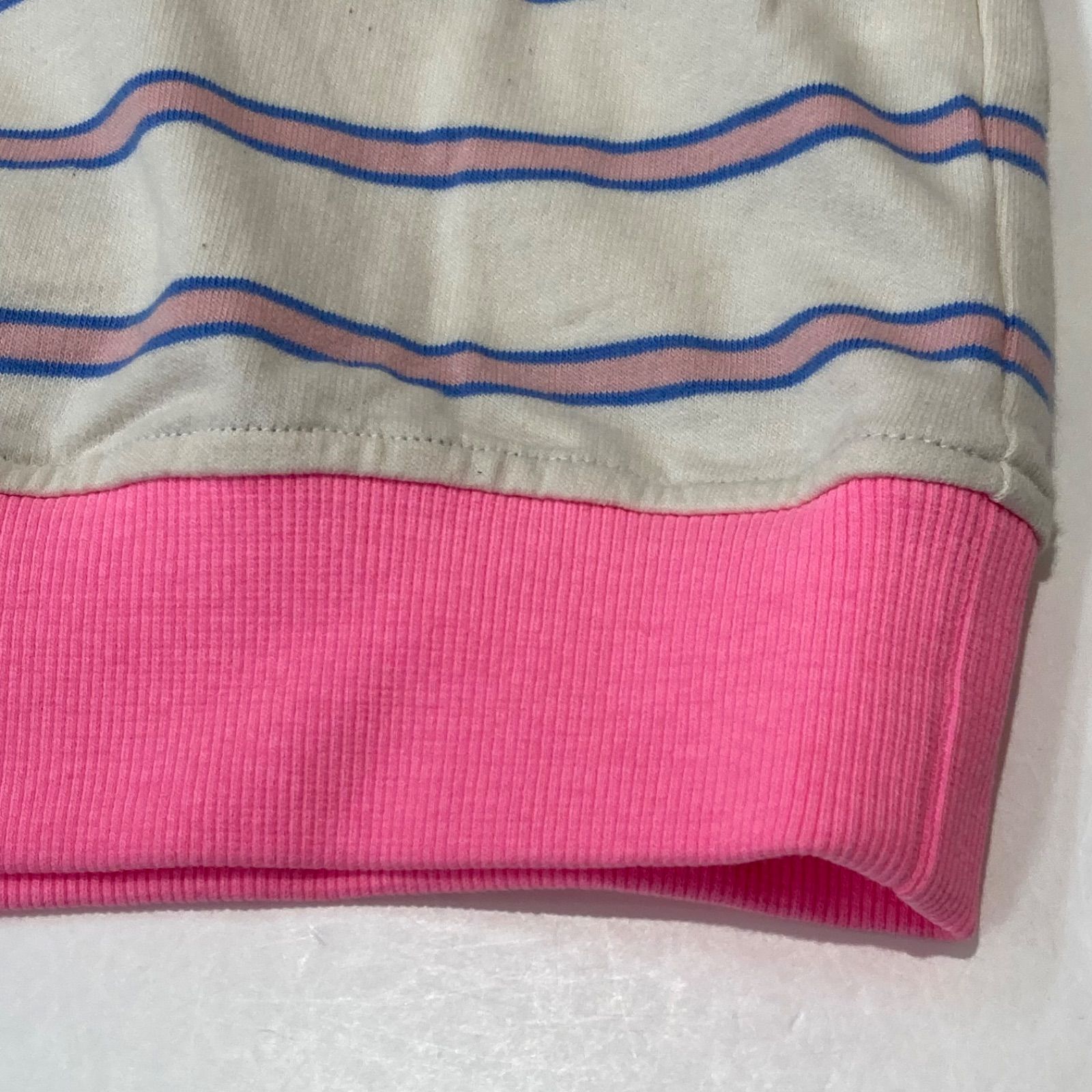 【新品未使用】LINKABLE　リンカブル　ネオンボーダートップス LINKABLE リンカブル ネオンボーダートップス 25SS-CS001 半袖