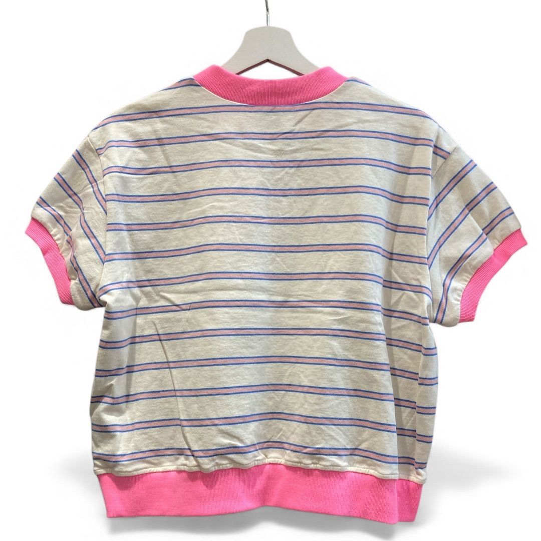 LINKABLE リンカブル ネオンボーダートップス 25SS-CS001 半袖