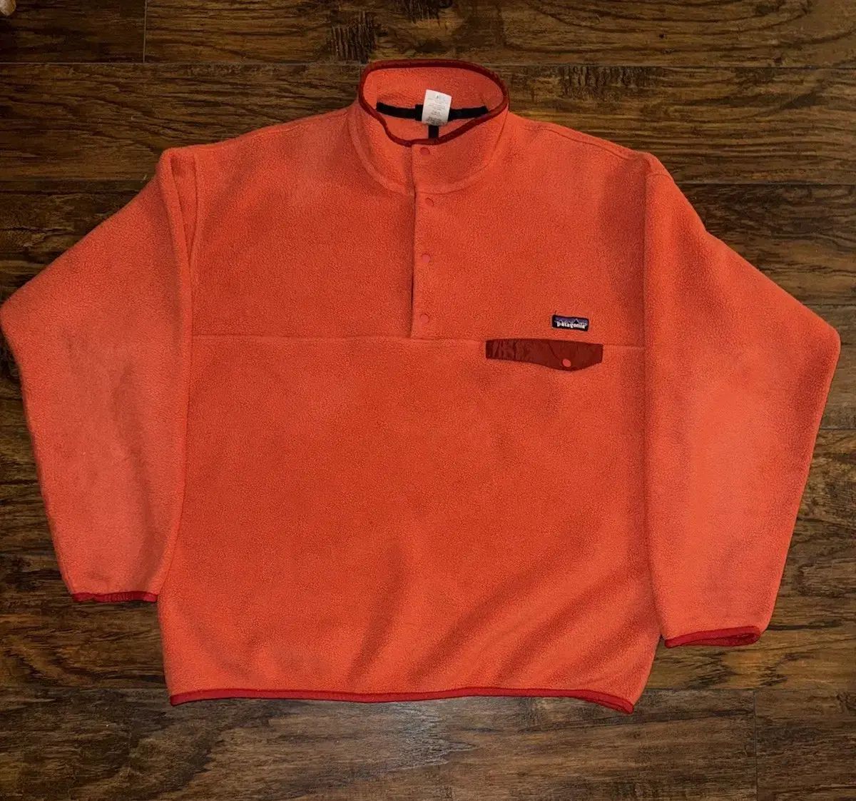 11FW patagonia Synchilla（シンチラ） スナップ-T フリース オレンジ