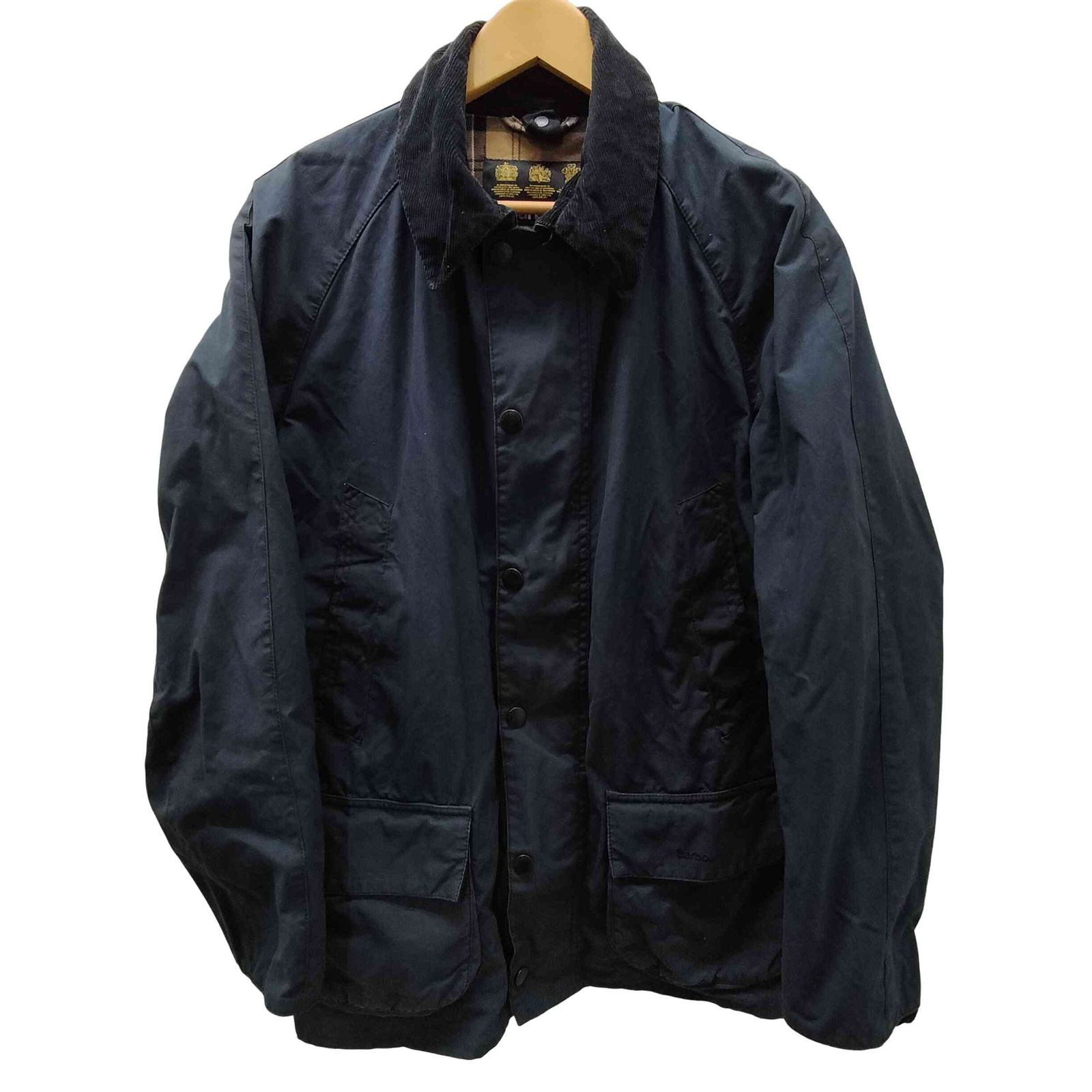バブアー Barbour 17 AW 3ワラント BRISTOL WAX JACKET ブリストル ワックス ジャケット オイルド カバーオール 裏地チェック ダブルジップ メンズ import M
