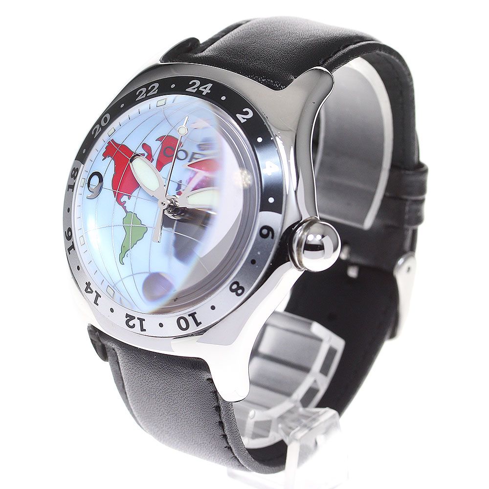 訳ありコルム CORUM 383.150.20 バブル GMT 自動巻き メンズ箱・保証書