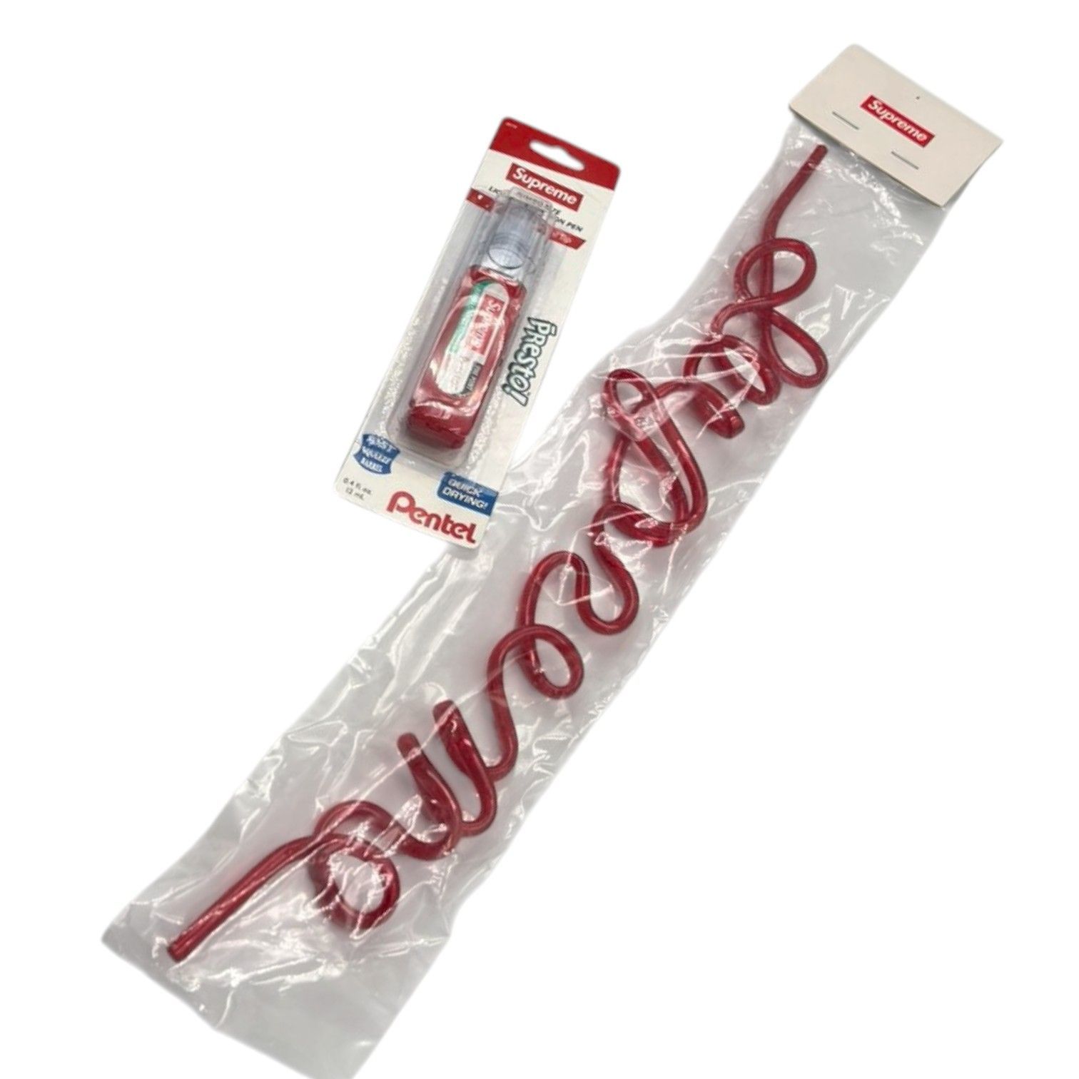 Supreme JUMBO SIZE LIQUID CORRECTION PEN PRESTO! ストロー セット シュプリーム 小物