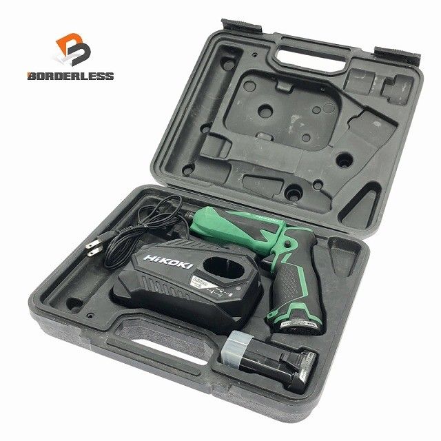 品 HiKOKI ハイコーキ 7 2 V コードレスペンインパクトドライバ WH DL バッテリー 1 5 Ah 充電器 ケース付119927