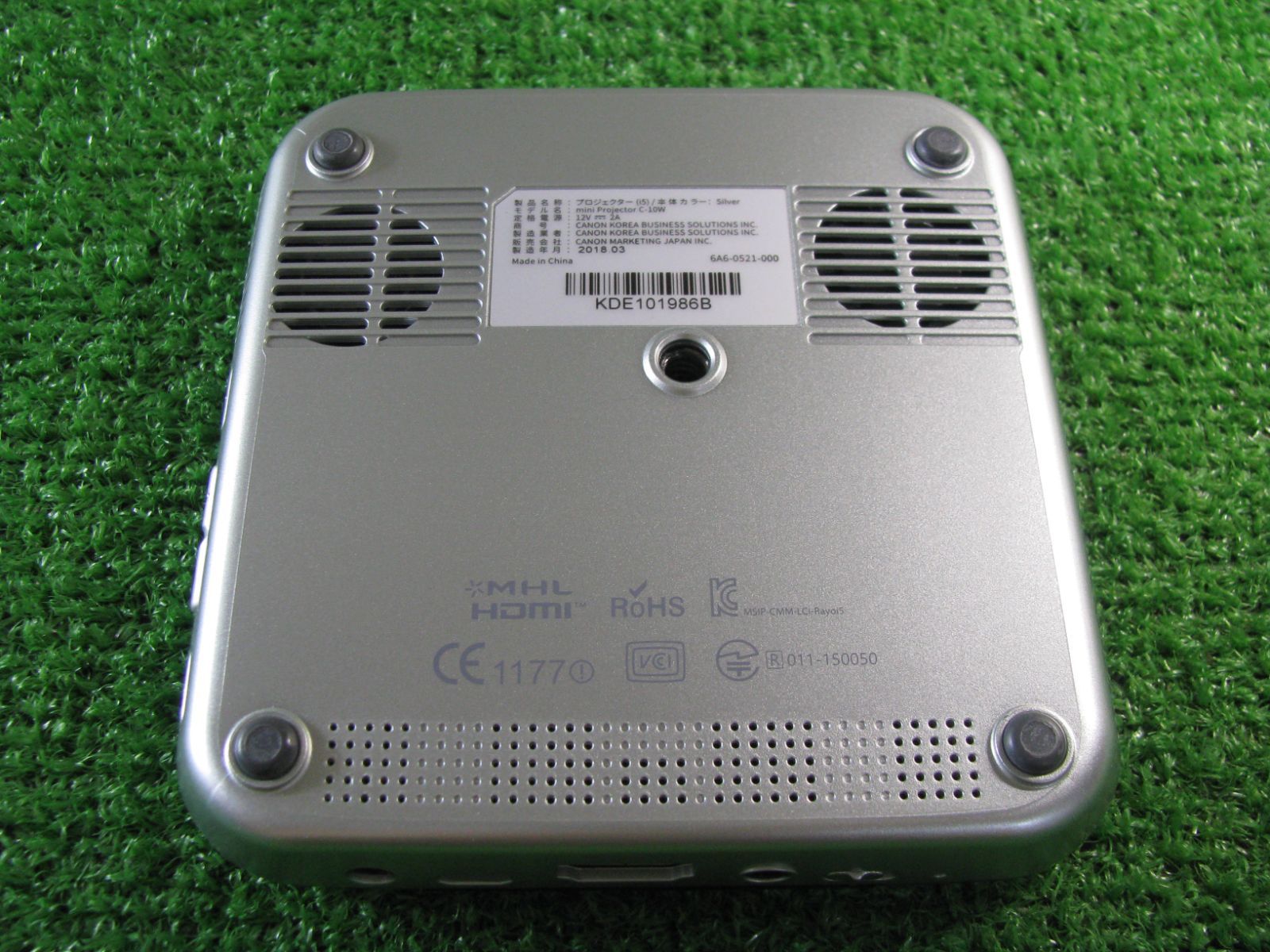 R2010】Canon mini projector C-10W ミニプロジェクター - メルカリ