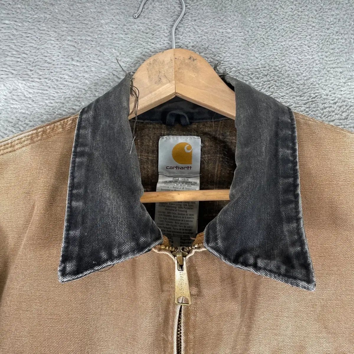 Carhartt カーハート J97 ディトロイト ジャケット ブラウン Carhartt