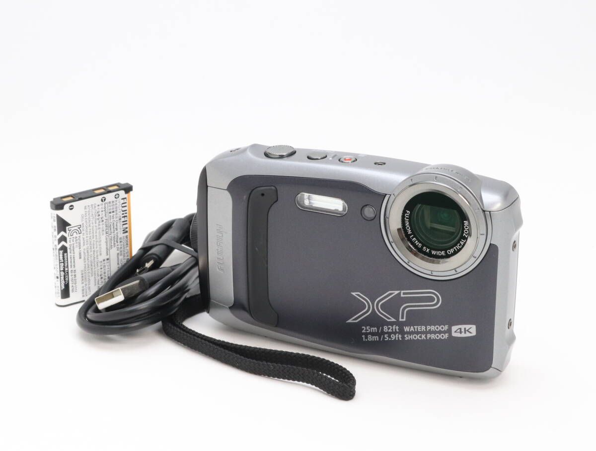 AB 富士フィルム FinePix XP 140 ダークシルバー 初期不良 対応 111-218