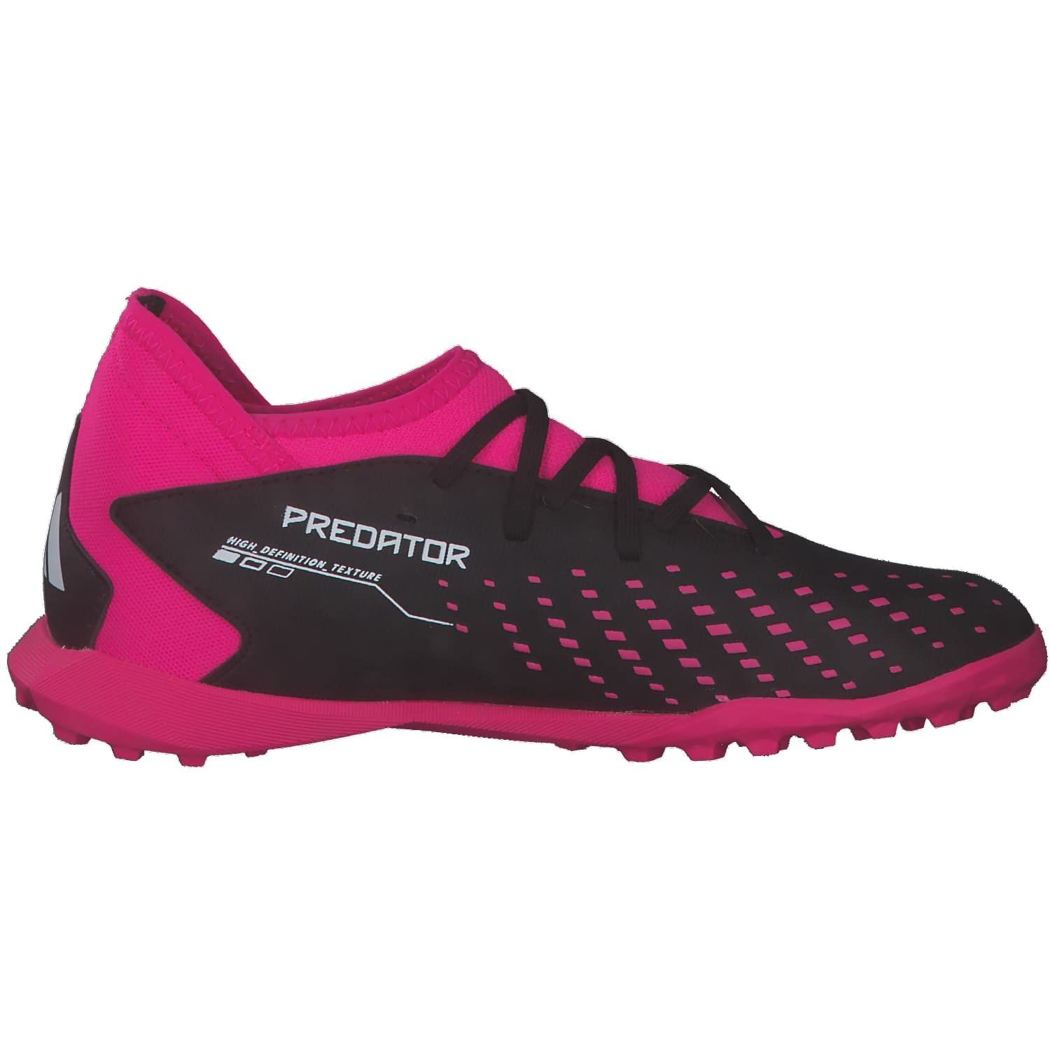  アディダス フットサルシューズ プレデター アキュラシー.3 TF LTC 86 キッズ コアブラック フットウェアホワイト チームショックピンク GW 7078 24.0 cm スニーカー 靴