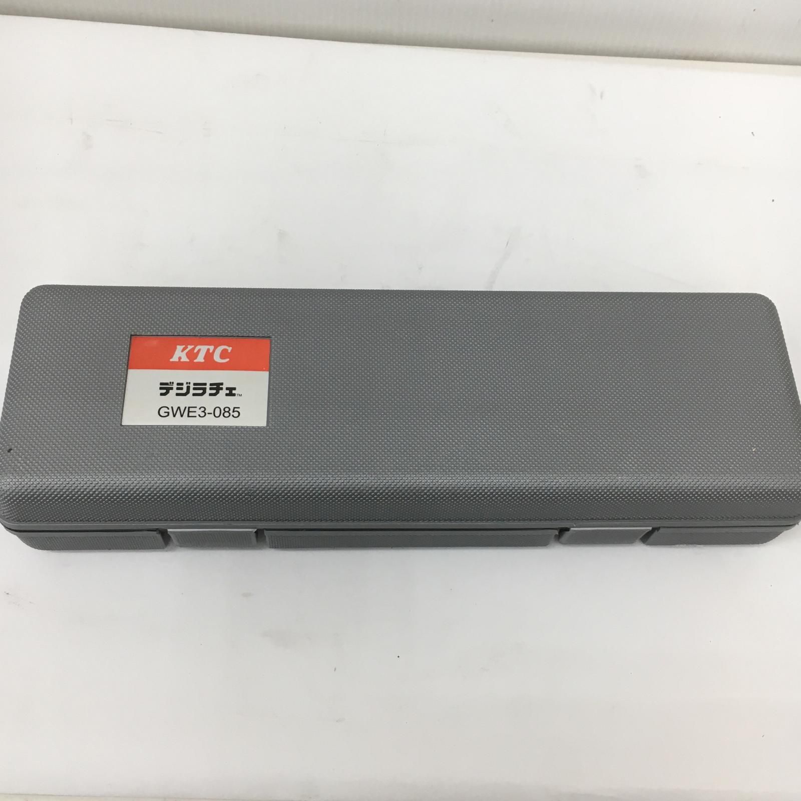  KTC ケーティーシー 9.5 sq.デジタルラチェットヘッド デジラチェ GWE 3-085 ケース ソケット付 ラチェットハンドル スパナ レンチ
