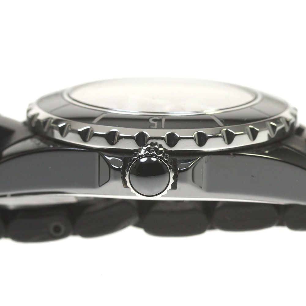 シャネル CHANEL H0681 J12 黒セラミック クォーツ レディース _845972 楽天市場】シャネル CHANEL H0681 J12 黒セラミック クォーツ