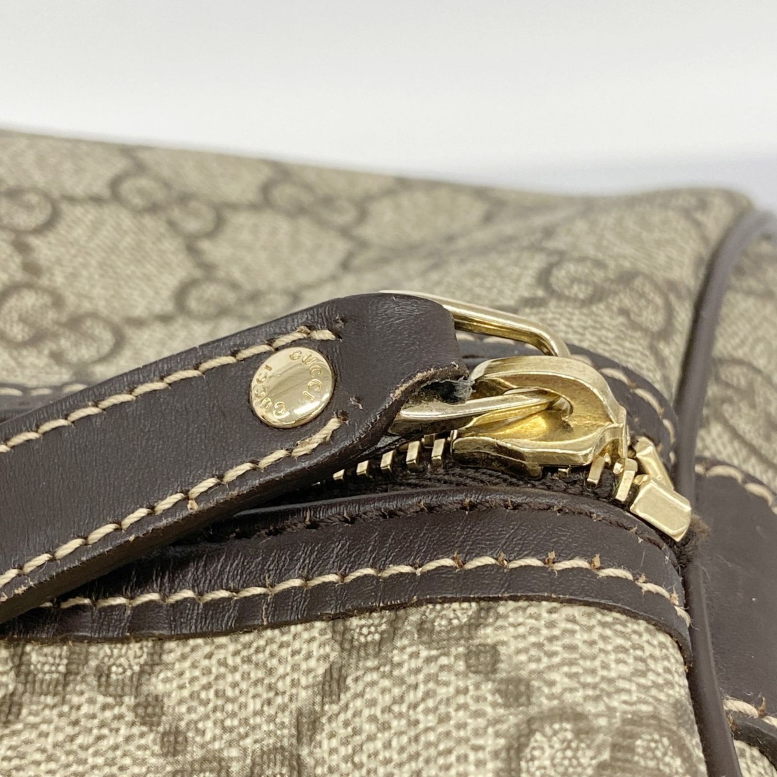  グッチ Gucci ボストンバッグ GGスプリーム 206501 ブラウン シャンパンメンズ レディース ボストンバッグ 旅行用バッグ バッグ