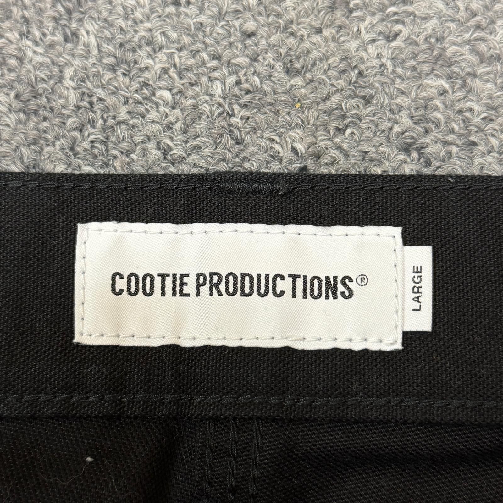 COOTIE PRODUCTIONS 25SS Abyss Dyed Duck Double Knee Painter Pants 