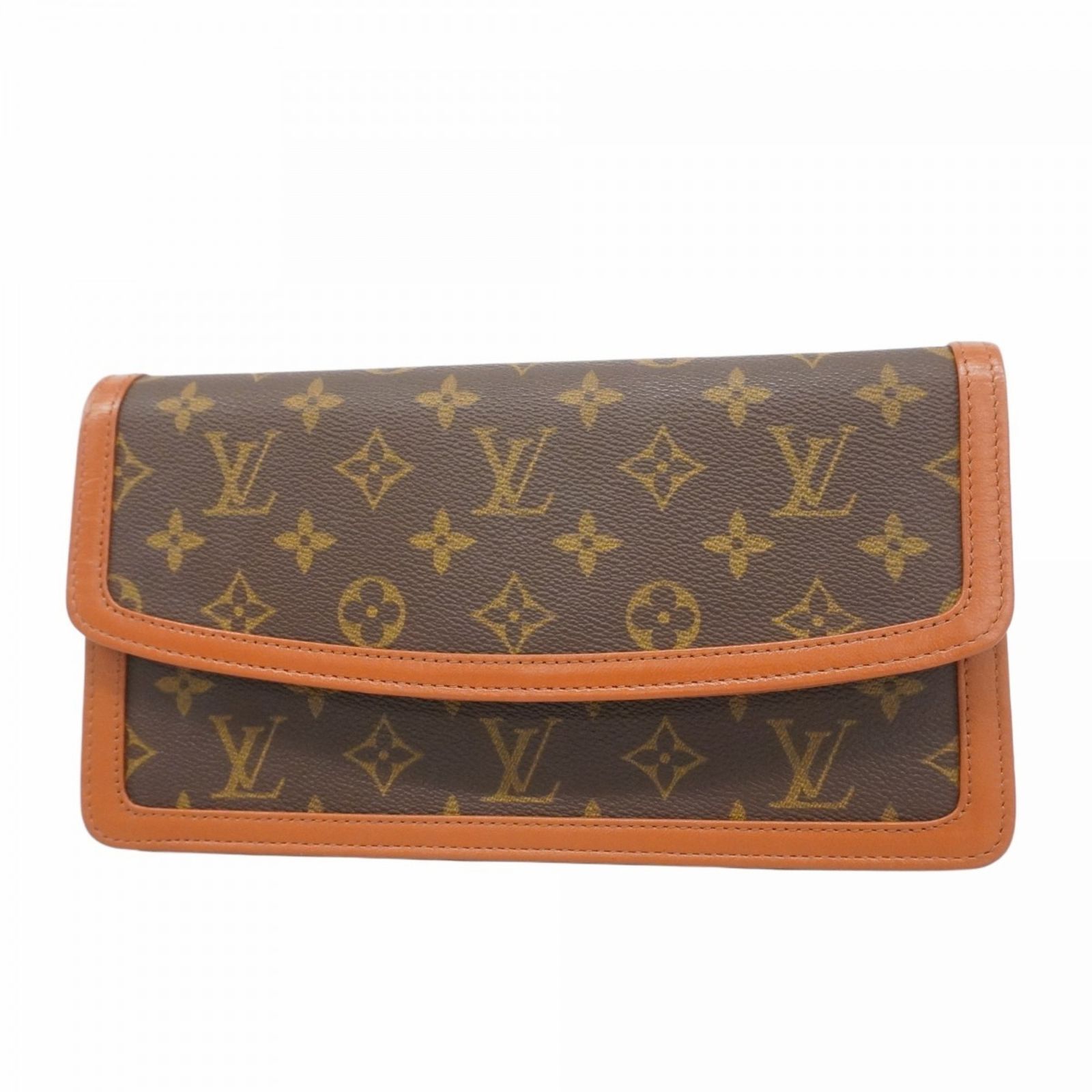 ルイ ヴィトン Louis Vuitton クラッチバッグ モノグラム ポシェットダムPM M 51812 ブラウンレディース
