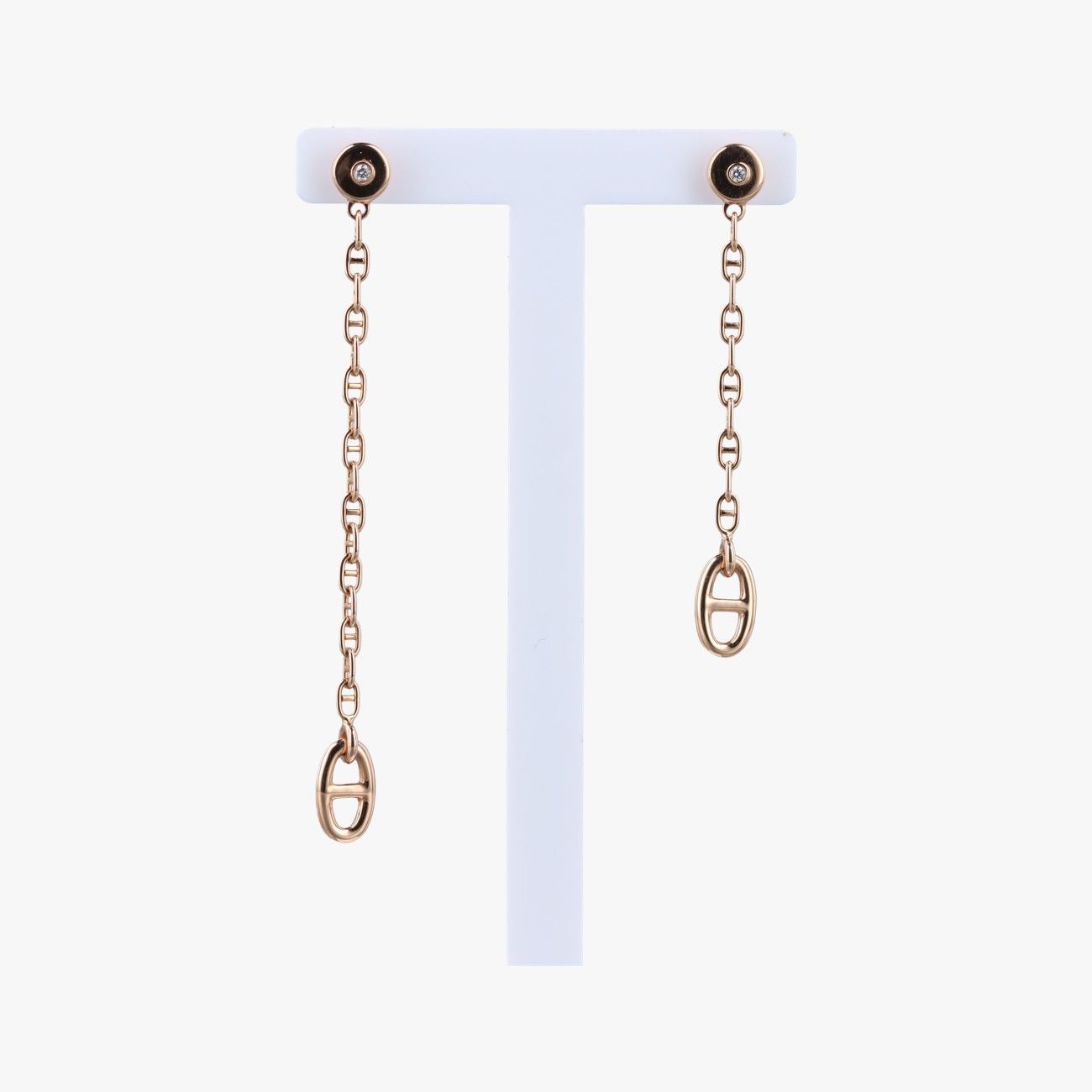 エルメスHermesニュー ファランドール シェーヌダンクル ゴールド AU 750