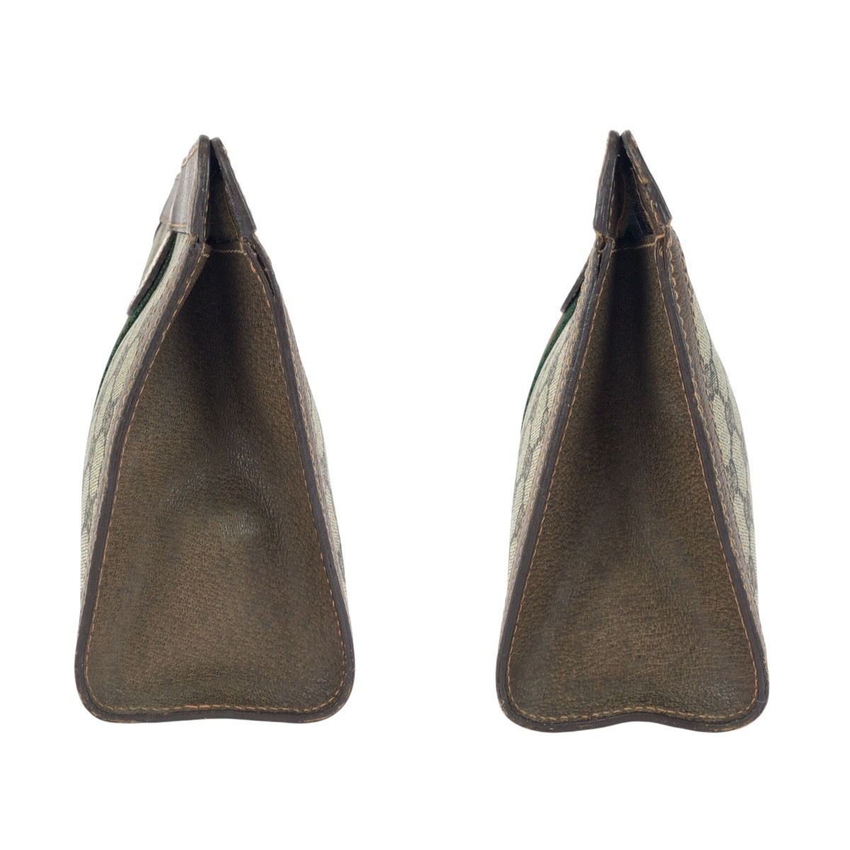 GUCCI グッチ ヴィンテージ オールドグッチ シェリーライン ブラウン