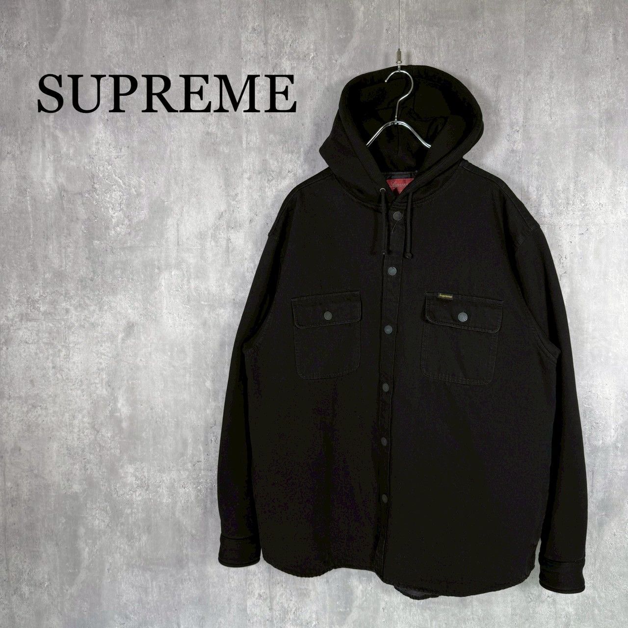 SUPREME』シュプリーム (XL) フリースデニムパーカー - メルカリ