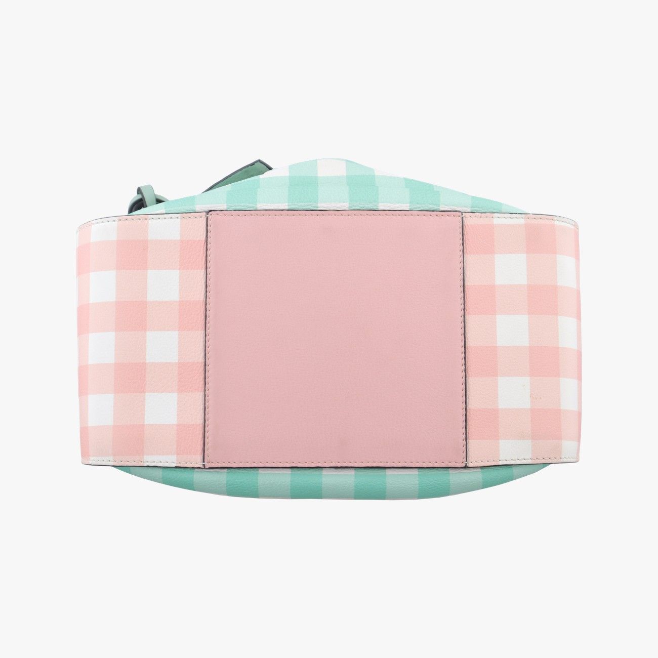  ロエベLoeweハンモック ピンク×グリーン×ホワイト レザー 011804 メッセンジャーバッグ ショルダーバッグ