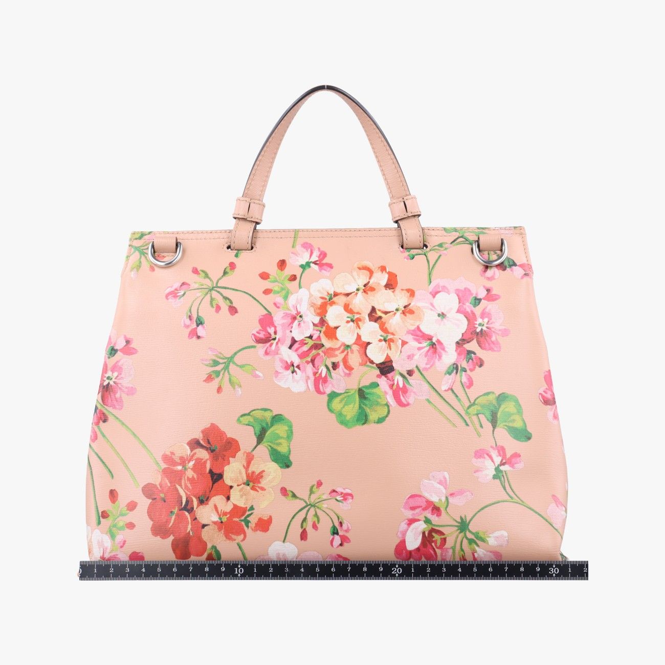 グッチGucciバンブーデイリー ベージュ×マルチ レザー 392013