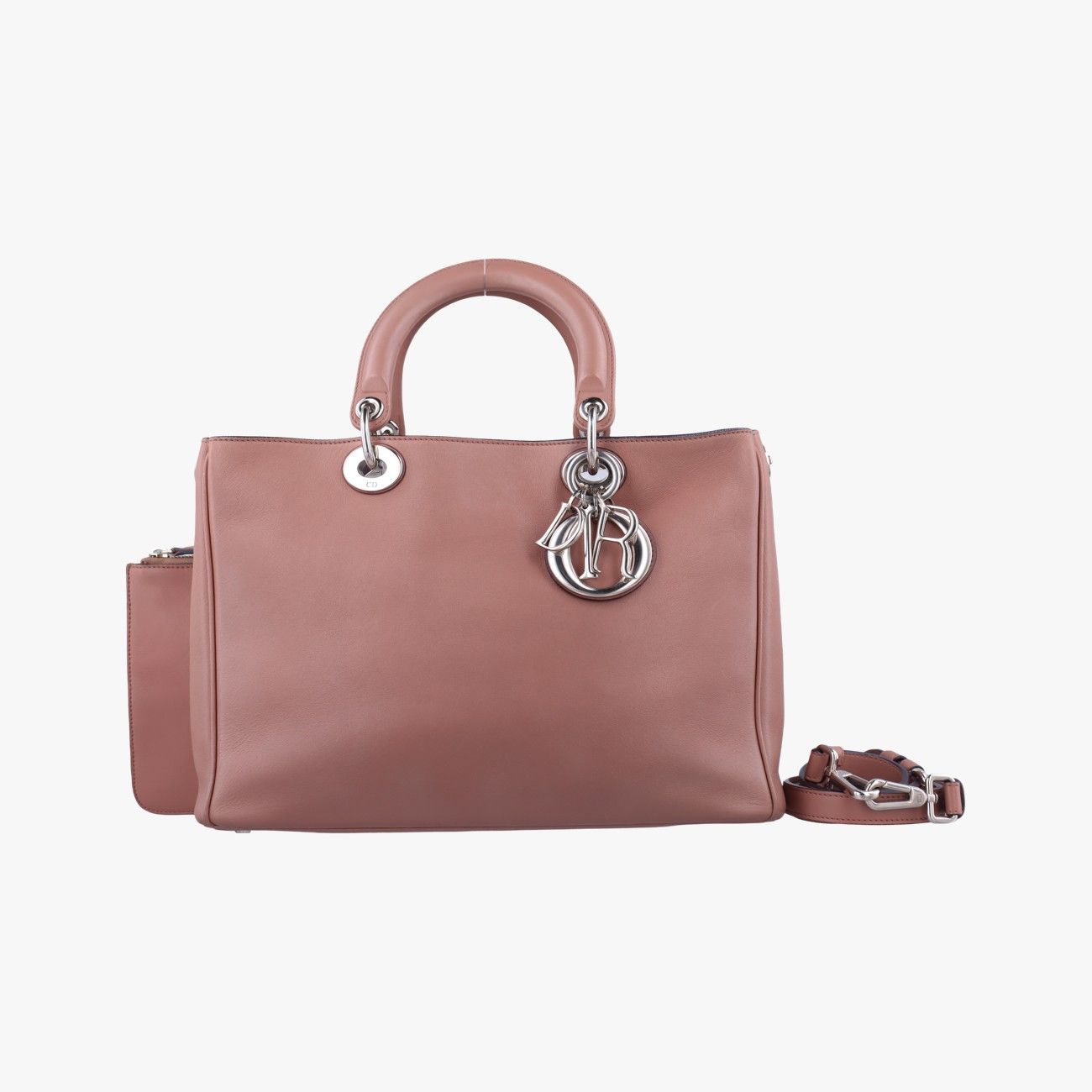 クリスチャンディオールChristian Diorディオリッシモ ダスティーピンク レザー 19 MA 1111