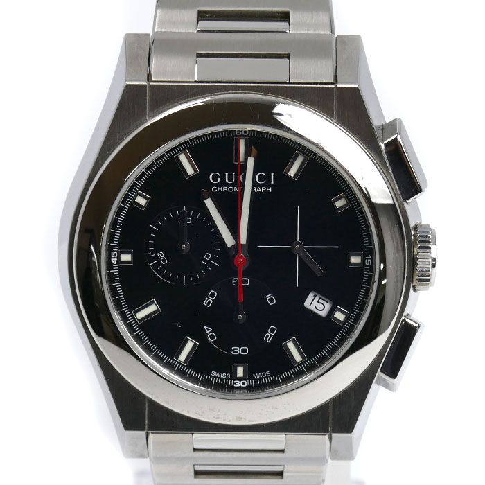 GUCCI グッチ パンテオン クロノグラフ 腕時計 電池式 115 2 メンズ