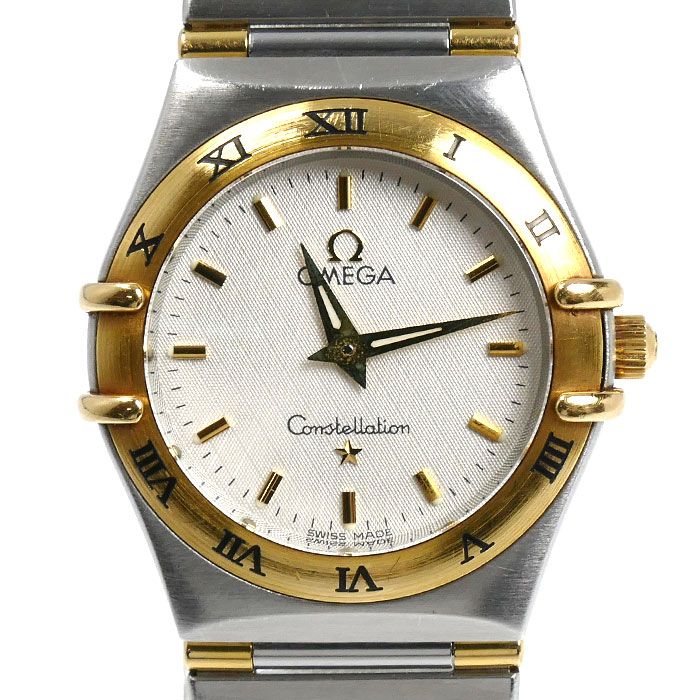 OMEGA オメガ コンステレーション 腕時計 電池式 1372.30 ハーフバー レディース