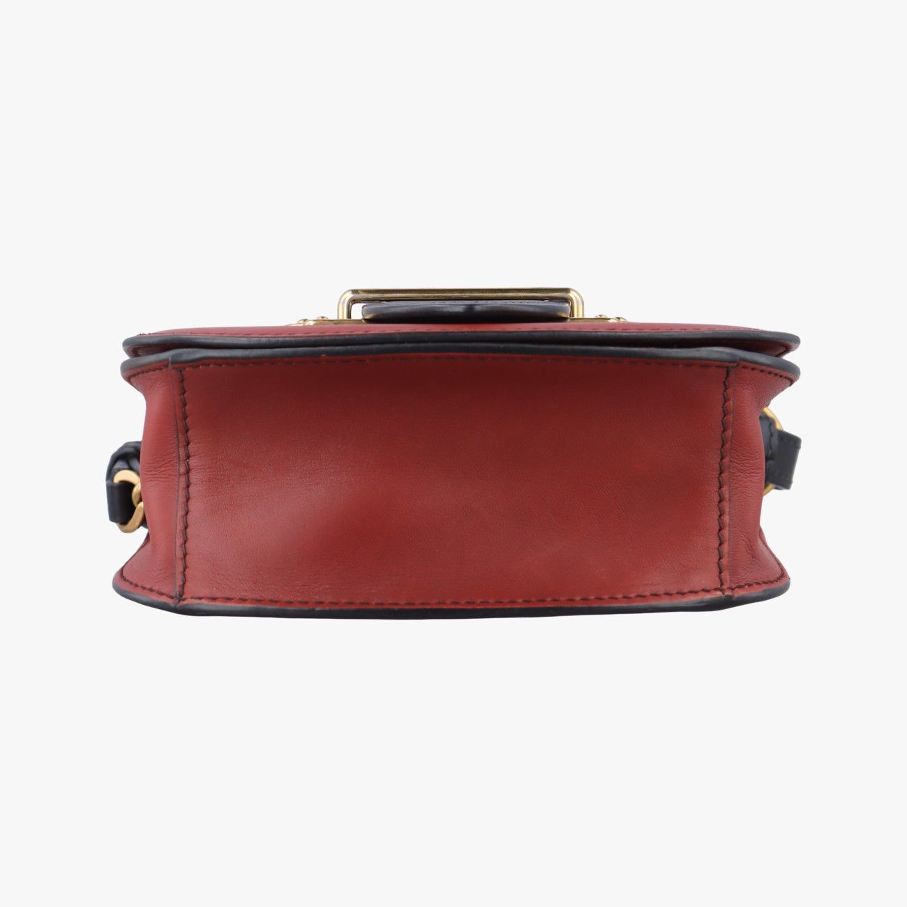 レッド×ブラック レザー