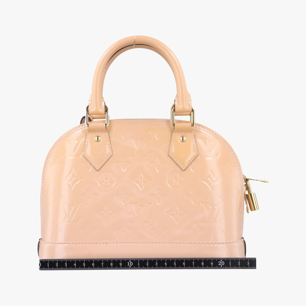 ルイヴィトンLouis VuittonアルマBB ローズアンジェリーク ヴェルニ M 50415 FL 0176