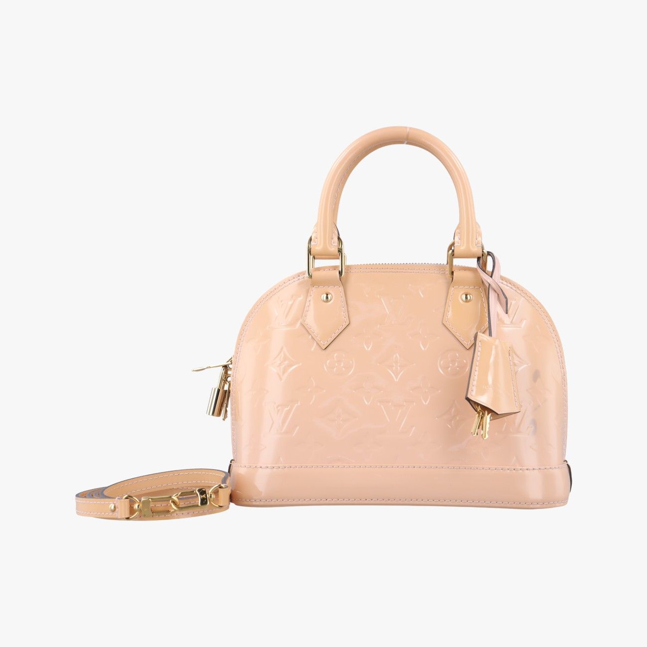 ルイヴィトンLouis VuittonアルマBB ローズアンジェリーク ヴェルニ M 50415 FL 0176