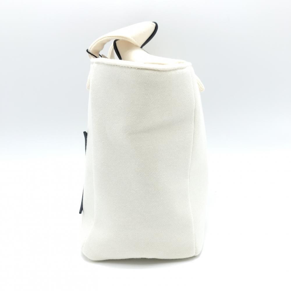 新品】パーリーゲイツ カートバッグ 白×ネイビー ニコちゃん スマイル