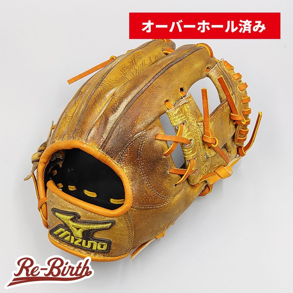 オーバーホール済み 高校野球対応 ミズノ 硬式グローブ | 内野手用 型付け済み mizuno グラブ WE 1416