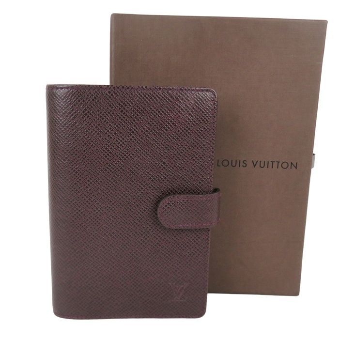 LOUIS VUITTON ルイヴィトン アジェンダ PM タイガ レザー 6穴式 LOUIS VUITTON ルイヴィトン アジェンダ PM タイガ レザー 6穴式