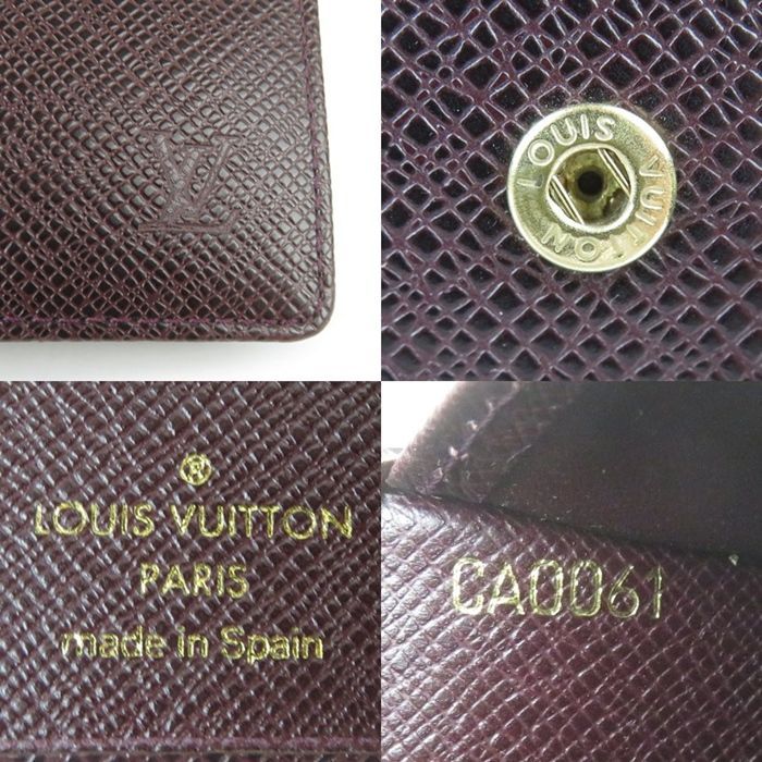 LOUIS VUITTON ルイヴィトン アジェンダ PM タイガ レザー 6穴式 システム手帳カバー ブラウン アカジュー スペイン製 外箱付き rk10417