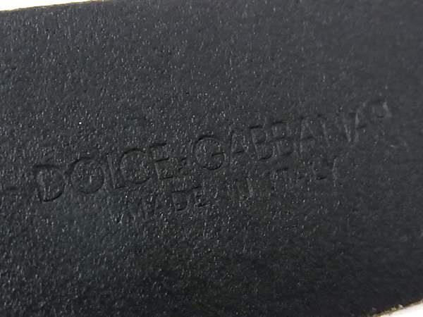 DOLCE＆GABBANA ドルチェ&ガッバーナ ベルト DG クラウンバックル