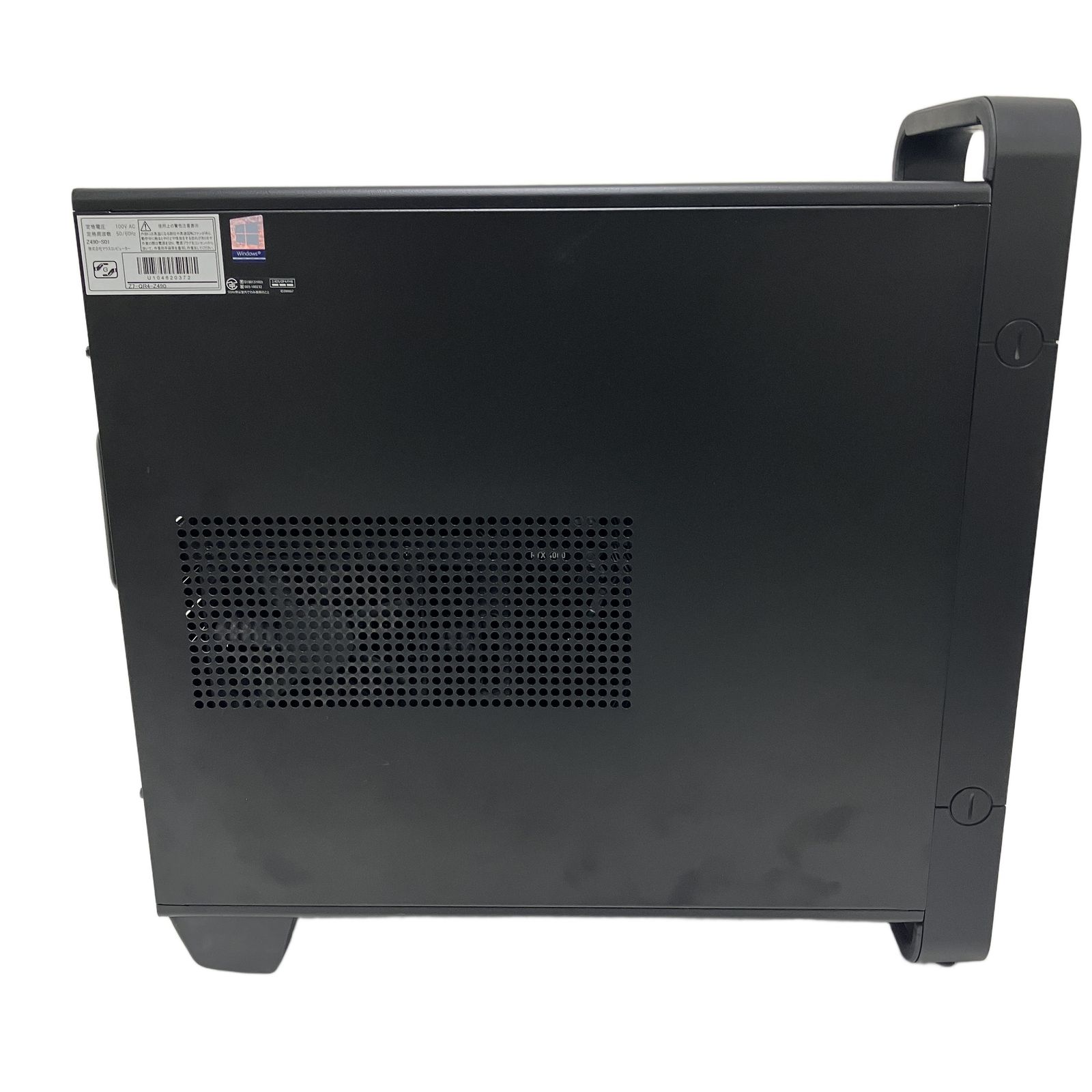 Mouse DAIV Z7-QR4-Z490 デスクトップ PC 32GB SSD 512GB Quadro RTX